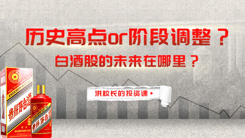 历史高点还是阶段调整？白酒股的未来在哪里？