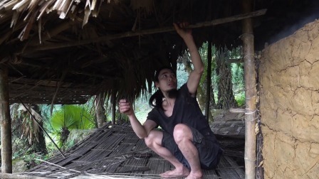 原始丛林人苏门答腊 第二季 用蚁巢建造庇护所墙体，独自在热带雨林生存