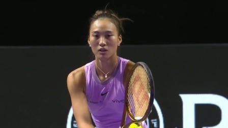 【全场回放】郑钦文2-1莱巴金娜 2024WTA年终总决赛