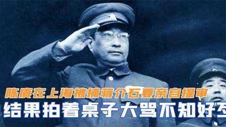 红墙往事 陈赓在上海被捕，蒋介石要亲自提审，结果拍着桌子大骂不知好歹