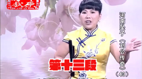 河南坠子《刘公传奇》
