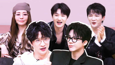 刘宇宁吹羽毛发动扣杀技 薛之谦为赢游戏直接倒地