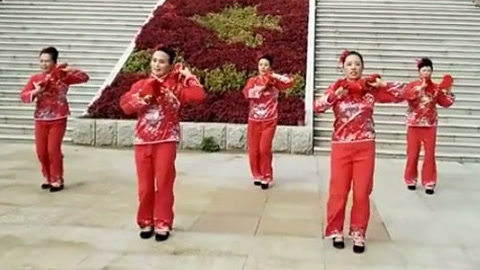 广场舞 广场舞《你不来我不老》