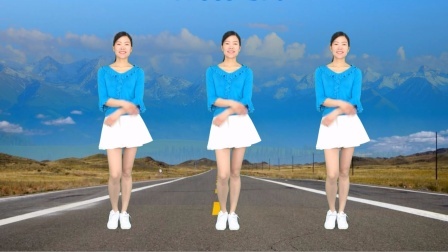流行广场舞《dj爱的666》歌曲好听，舞步简单易学