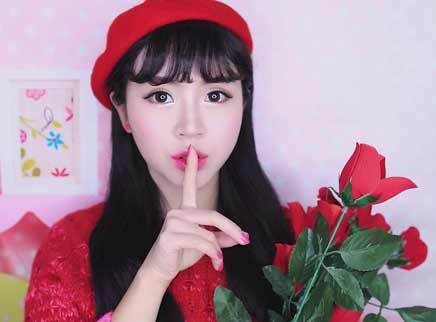 美芽 直男最爱 情人节甜蜜约会妆