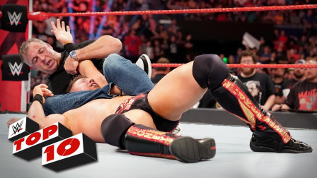 WWE RAW 2019 【RAW 04/29十佳集锦】传奇大师AJ爆桌赛斯