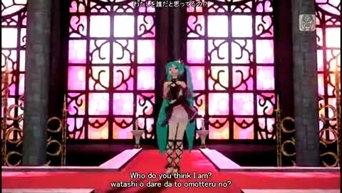 初音未来 变装版 英日字幕-初音未来 (初音，miku)