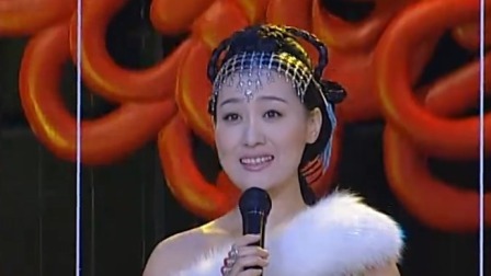央视2002春晚 谭晶艾斯卡尔《民歌新歌接力唱》，唱出民族风采