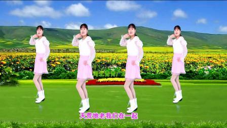 甜蜜情歌舞蹈《幸福的爱你一辈子》动感优美