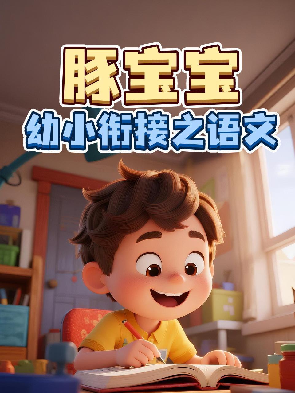 豚宝宝幼小衔接之语文
