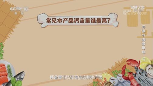 健康之路 《健康之路》 20200720 开源节流防骨松（上）