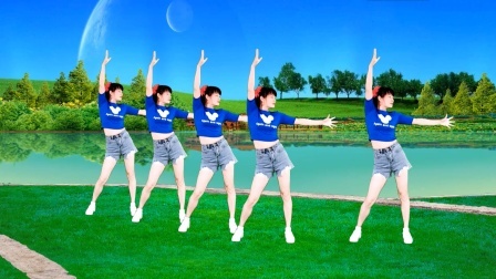 广场舞《后海姑娘》原创动感健身减肥操，附教学