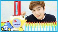 凯文和游戏 2016 变形警车珀利多米诺牌玩具 16