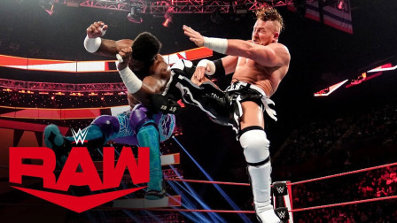 WWE RAW 2019 【RAW 11/04】塞德里克后手翻 遭遇膝盖拦截
