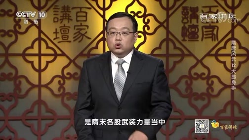 百家讲坛 《百家讲坛》 20200513 隋唐风云 12 大显身手