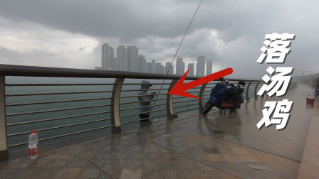 思乡渔夫 连续断线跑鱼，又遭遇暴雨湿身，渔夫心态要崩了