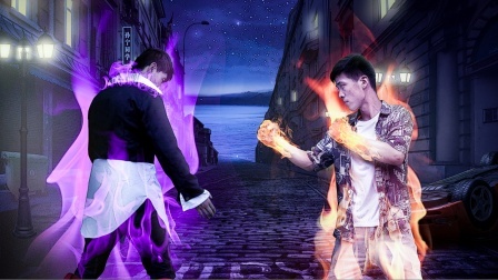 神仙操作！散打擂台惊现游戏里才有的大招