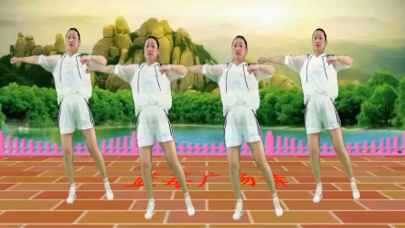 蓝莓思洁广场舞 广场舞精选《都是兄弟》热门舞曲 步伐新颖活力 好看好听好学