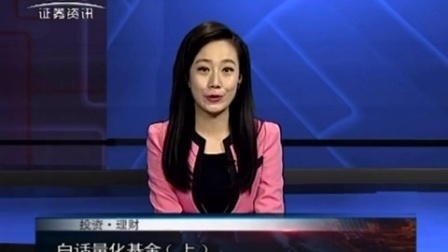 投资理财 2017 孙庭阳基金观察:白话量化基金(上) 170323