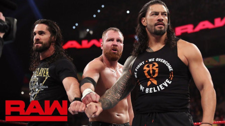 WWE RAW 2019 兄弟感情依旧在 院长飞身营救 捍卫者合体成功