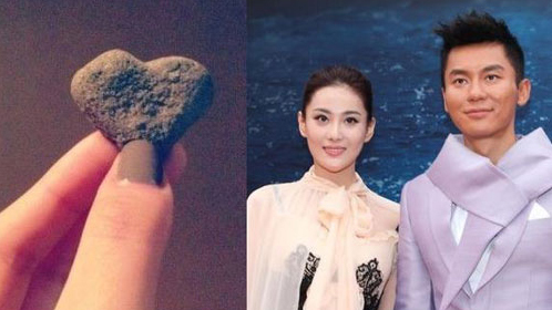 十足女神FAN 张馨予首回应李晨送心形石头：不介意