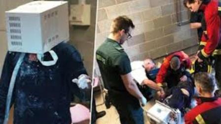 聊斋怪谈 老外作死把头伸到微波炉里 最后的下场 让人笑了