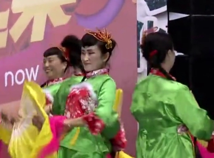 321动起来 广场舞《锦江河畔闹花灯》