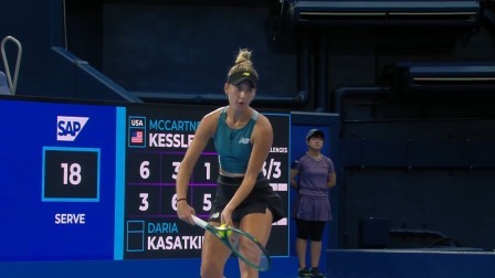 【全场回放】卡萨金娜2-1凯斯勒 2024WTA东京站第二轮
