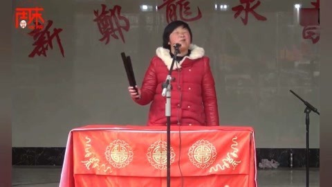 河南坠子 盲人郑玉容女孩 河南坠子《十劝姑娘》周末戏院