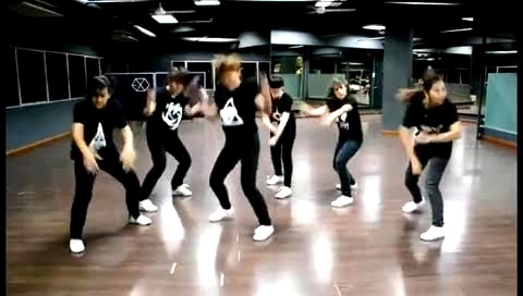 EXO MAMA 舞蹈模仿-模仿翻唱 EXO-K