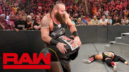 WWE RAW 2019 【RAW 09/16】人间怪兽发怒，掀翻众人