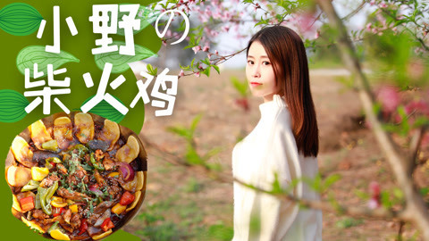 小野花样作 小野钻木取火做古味柴火鸡