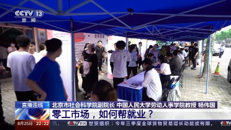新闻1+1 《新闻1+1》 20230825 零工市场，如何帮就业？