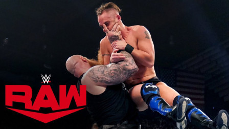 WWE RAW 2019 【RAW 11/25】做人不能手贱，某人偷窥了罗旺的神秘笼子，被一顿胖揍