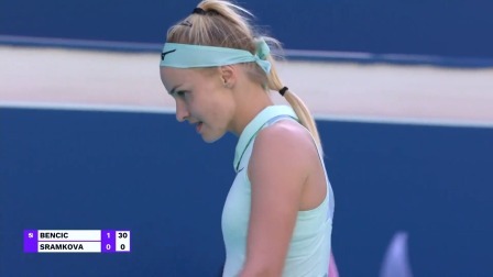 【全场回放】本西奇2-1斯拉姆科娃 2025WTA阿布扎比站第一轮