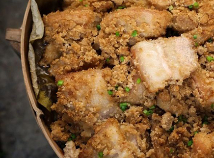 美食台 让粉蒸肉更鲜香的两个小秘方