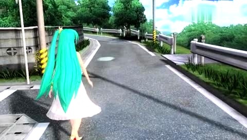 初音未来 鸟诗-初音未来 (初音，miku)