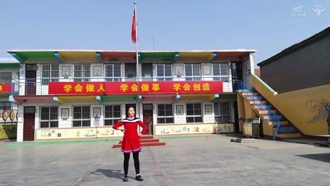 广场舞 广场舞《红豆红》