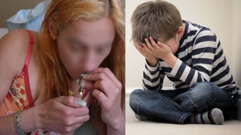 涨健识 母亲吸毒产下婴儿有毒瘾