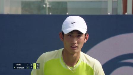 【原声纯享】商竣程1-2汤普森 2024ATP250亚特兰大站 男单半决赛