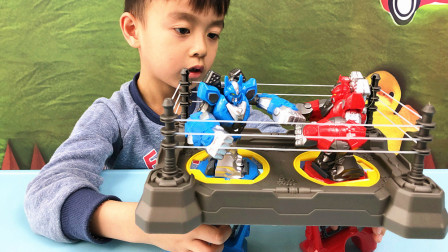 亲子游戏竞技擂台王玩具之手指操控拳击手