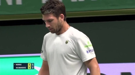 【全场回放】凯茨玛诺维奇2-0诺里 2024ATP斯德哥尔摩站第一轮