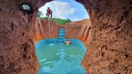 荒野建造者 第二季 哥俩脑洞大开，建个休闲避暑地，下水才能进入