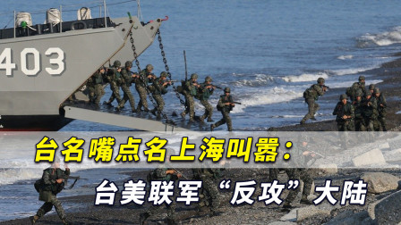 台名嘴点名上海叫嚣：解放军敢登陆台湾，台美联军“反攻”大陆