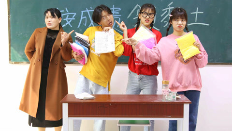 美女家务事 按成绩领粘土100分能领两包，学渣20分竟领了五包，为啥？