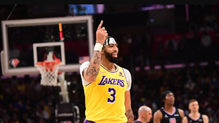 2021-2022赛季NBA集锦 浓眉哥30+17绝杀失手 洛城德比湖人功亏一篑