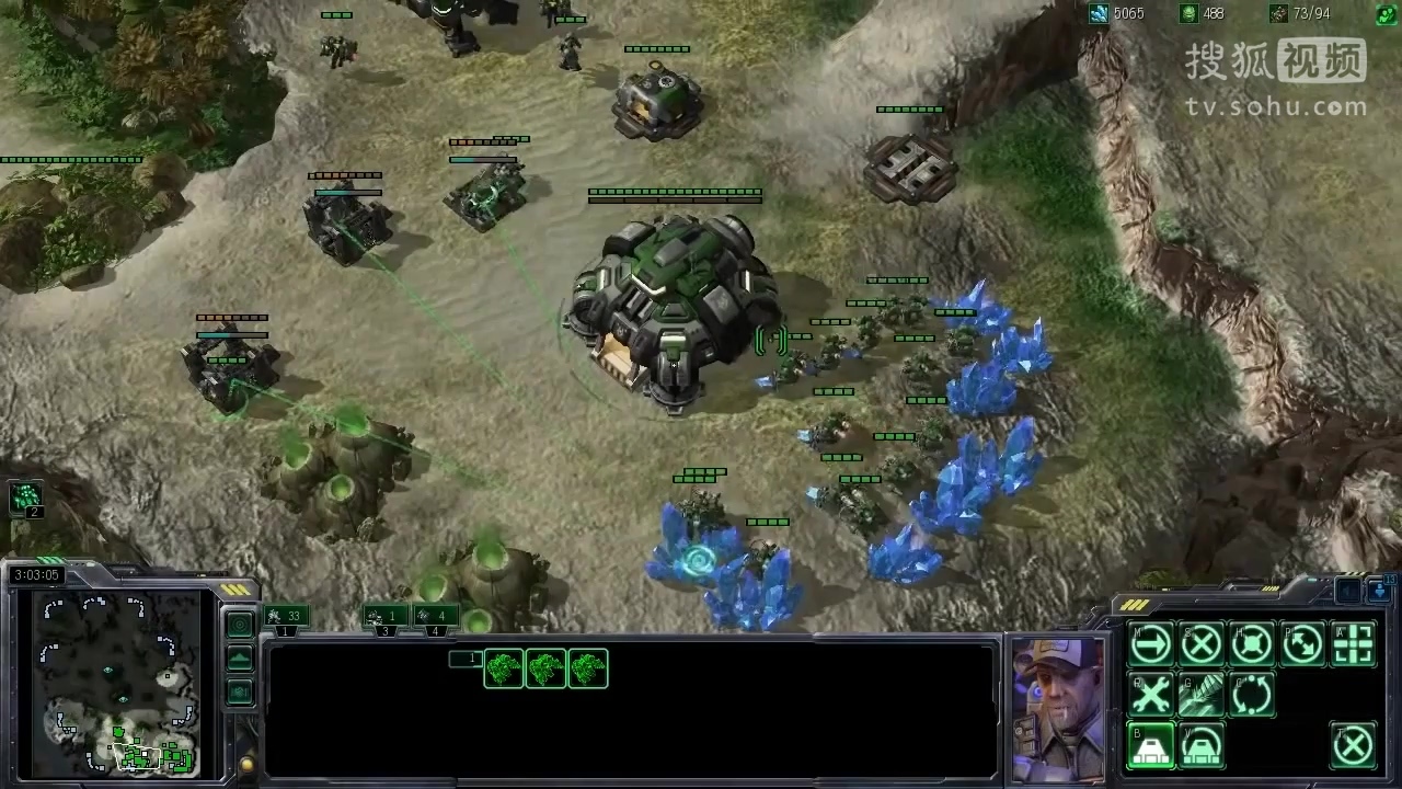 《星际争霸2完全新手指南》3 基本操作与技巧、Shift使用教学应用