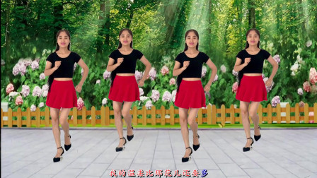 动感时尚广场舞 广场舞《花开的时候你就来看我》句句动听步步优美