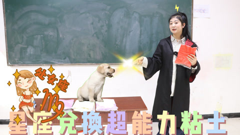 美女家务事 星座兑换超能力粘土，小晴是完美主义者，所有的超能力集于一身