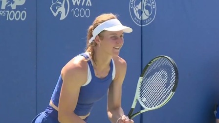 【原声纯享】王欣瑜0-2萨姆索诺娃 2024WTA辛辛那提公开赛第一轮